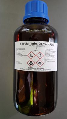 Isooctan iso-Octan 2,2,4-Trimethylpentan min. 99,5% 1l