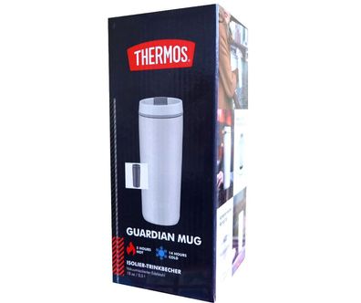 Isolier Thermos Blau 500ml Guardian Edelstahl Thermoskanne Isolierflasche