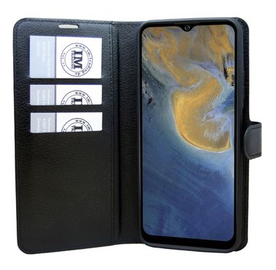 cofi1453® Buch Tasche "Fancy" kompatibel mit ZTE BLADE A51 Handy Hülle Etui Brieft