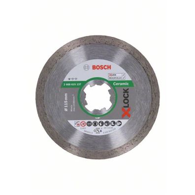 Bosch
Ø 115mm X-LOCK Diamanttrennscheibe Standard for Ceramic