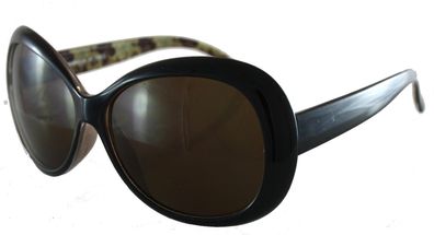 Modische Damen Kunststoff Sonnenbrille Marbella