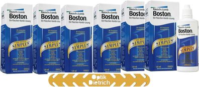 Boston Simplus Solution, 5 x 120 ml