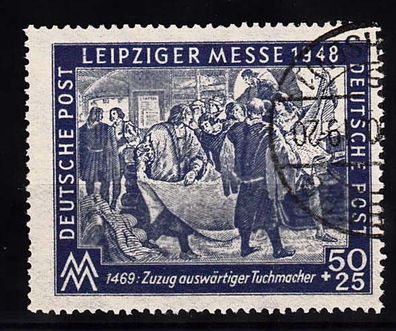 1948 SBZ - Allg. Ausgaben, Leipziger Herbstmesse MiNr. 199 I, Rundstempel
