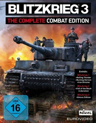 Blitzkrieg 3 - The Complete Combat Edition (PC 2015 Nur Steam Key Download Code)