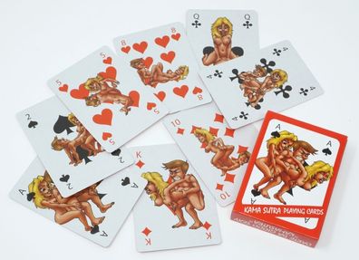 Kartenspiel Kamasutra Comic I 54 Karten Sex Spielekarten Skat Erotik Spiel Karten