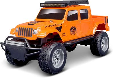 Maisto Tech 581603 - Ferngesteuertes Auto - Jeep Gladiator (orange, 71cm) R/ C