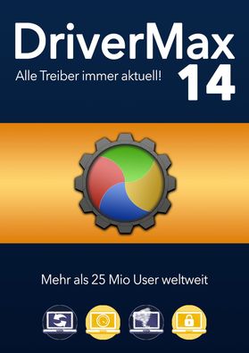 Driver Max 14 - Treiber immer aktuell - Für 3 PCs - 2 Jahre - Downloadversion