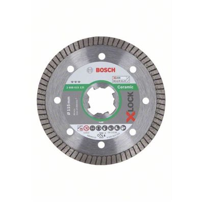 Bosch
Ø 115mm X-LOCK Diamanttrennscheibe Best for Ceramic Extra Clean Turbo