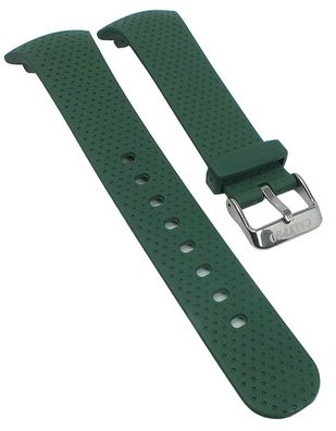 Calypso > Uhrenarmband grün Kunststoff Lochmuster K5785/5 K5785