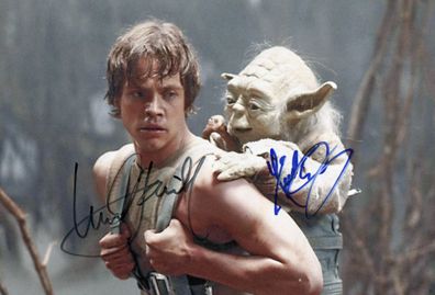 Star Wars Autogramm Mark Hamill Frank Oz