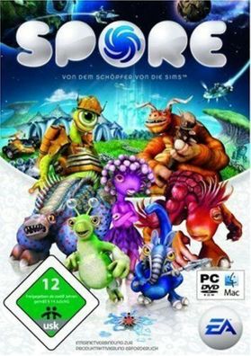 Spore (PC, 2008, Nur Origin Key Download Code) Keine DVD, No CD, Origin Key Only