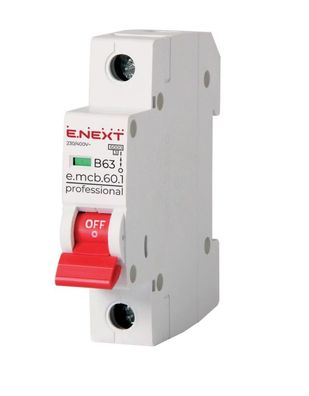 LS-Schalter B63 A Leitungsschutzschalter MCB Sicherungsautomat B 1-Polig