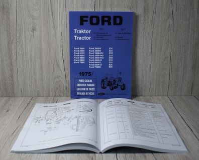 Ford 2600–3600-4100-4600-5600-6600-7600 Ersatzteilliste Teil 5