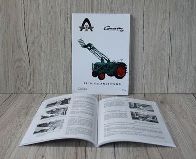 Hanomag Betriebsanleitung Traktor Granit 500