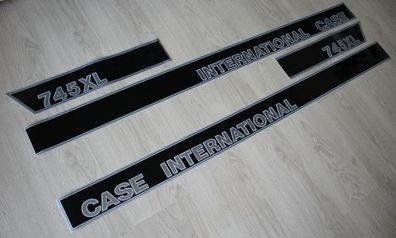 IHC International Case 745XL Aufkleber lang