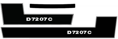 Deutz D7207C Aufkleber