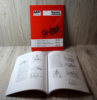 Massey Ferguson MF1014 - MF1114 - MF1134 Werkstatthandbuch Traktor