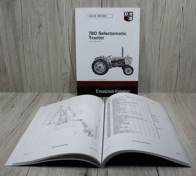 David Brown Ersatzteil Katalog Ersatzteilliste Traktor 780 Selectamatic