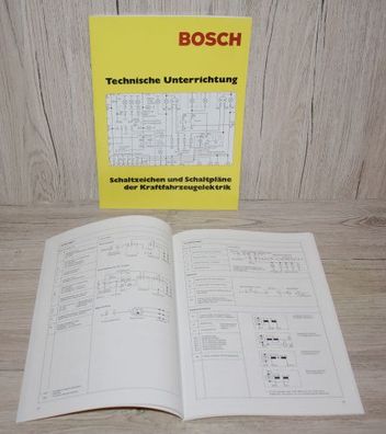 Bosch Technische Unterrichtung Schaltzeichen und Schaltpläne Elektrik