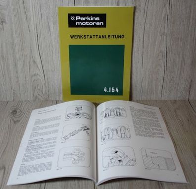 Perkins 4.154 Werkstattanleitung Werkstatthandbuch Motor