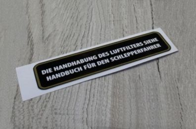 MC Cormick Luftfilter Aufkleber Logo Emblem Sticker Label