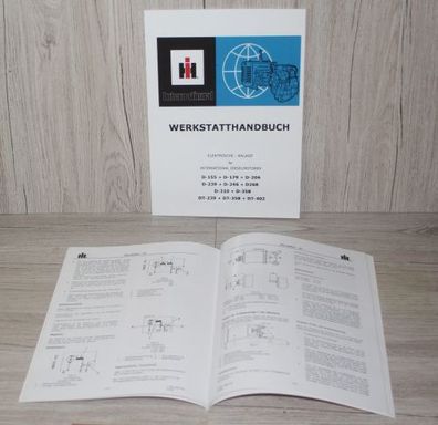 IHC D155-DT402 Werkstatthandbuch Elektrische Anlage für Motor