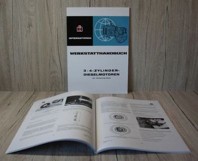 IHC Mc Cormick 3 + 4 Zylinder Werkstatthandbuch Vorkammer Serie