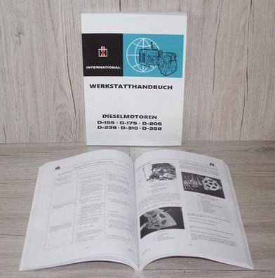 IHC D155-D179-D206-D239-D310-D358 Werkstatthandbuch (bis 10.75)