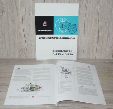 IHC D155 D179 Werkstatthandbuch