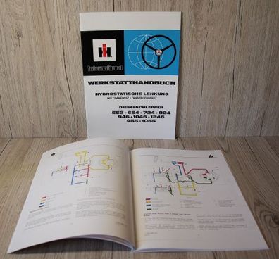 1x IHC Werkstatthandbuch Danfoss Lenksteuergerät Hydrostatische Lenkung