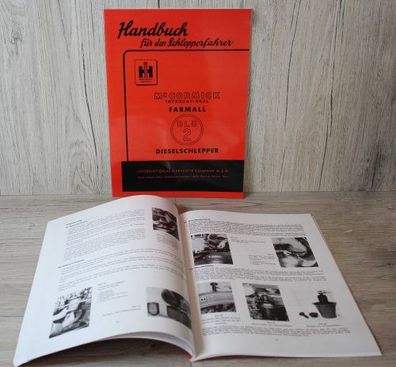 Mc Cormick Bedienungsanleitung Handbuch für den Schlepperfahrer Farmall DLD-2
