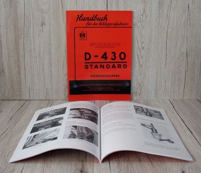 Mc Cormick Bedienungsanleitung Handbuch für den Schlepperfahrer D-430 Standard