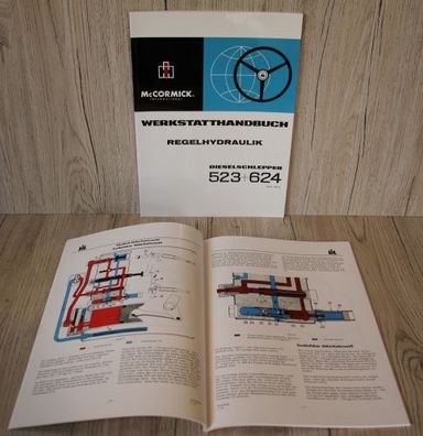IHC 523 624 Werkstatthandbuch Regelhydraulik (ab 1.67 bis 9.71)