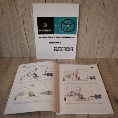 IHC 523 624 Werkstatthandbuch Getriebe