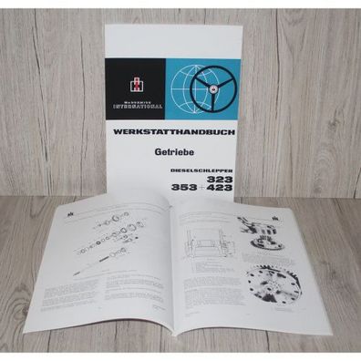 IHC Mc Cormick Werkstatthandbuch Getriebe 323-353-423