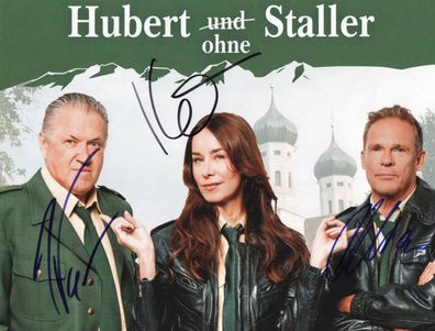 Hubert ohne Staller Cast Autogramm