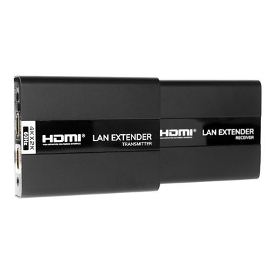 4K UHD Signal-Extender Video-Übertrager für HDMI über LAN CAT6/7 24k vergoldet