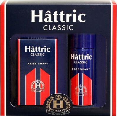 Hattric Classic Geschenkset 1 Stk (After Shave 1x100ml + Deo-Spray 1x150ml)