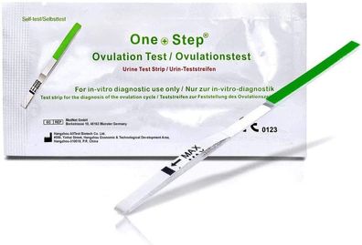 50 One + Step Ovulationstests mit optimaler Sensitivität 20 miu / ml