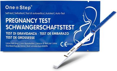 10 OneStep Blue Line Frühschwangerschaftstests 10 miu