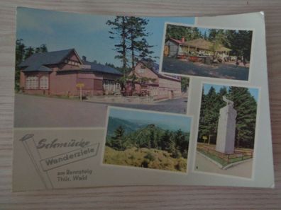 6049 Postkarte, Ansichtskarte -Schmücke Wanderziele am Rennsteig