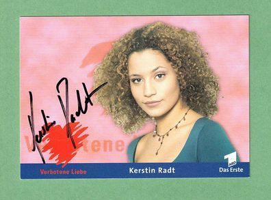 Kerstin Radt (deutsche Schauspielerin - Verbotene Liebe ) - persönlich signiert (2)