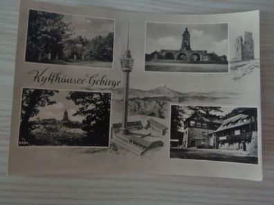 6055 Postkarte, Ansichtskarte -Kyffhäuser Gebirge