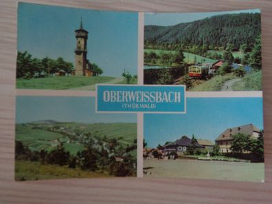 6058 Postkarte, Ansichtskarte -Oberweissbach Thüringer Wald