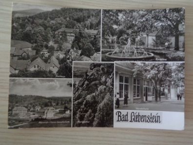 6064 Postkarte, Ansichtskarte -Bad Liebenstein