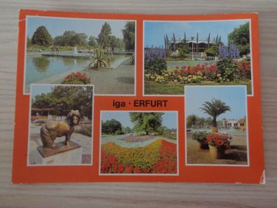 6075 Postkarte, Ansichtskarte -iga Erfurt