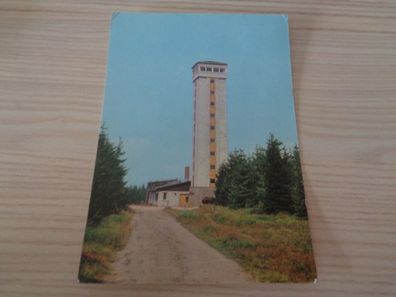 6086 Postkarte, Ansichtskarte - Masserberg -Rennsteigwarte