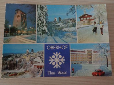 6087 Postkarte, Ansichtskarte - Oberhof Thüringer Wald