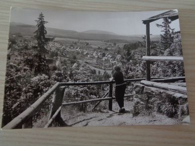6088 Postkarte, Ansichtskarte -Blick auf Finsterbergen Thüringen