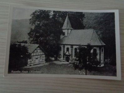 6108 Postkarte, Ansichtskarte -Kapelle Hagis Klüschen